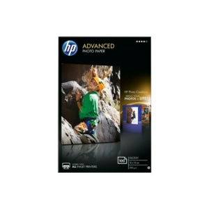 Hp Advanced Glossy Photo Paper 10 X15 250Gm 100 Sheets
