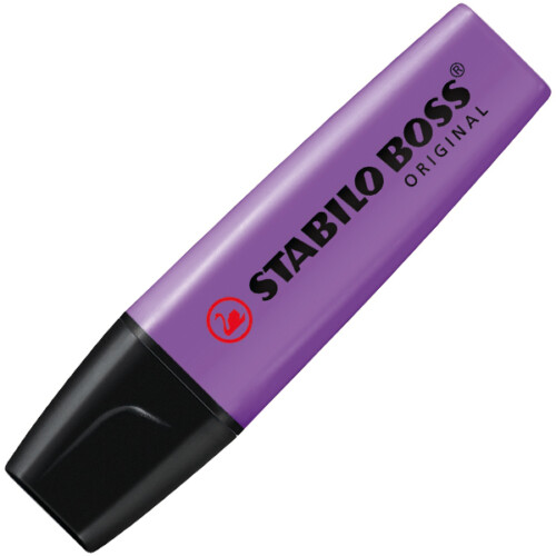 Stabilo Boss Highlighter Chisel Lavender