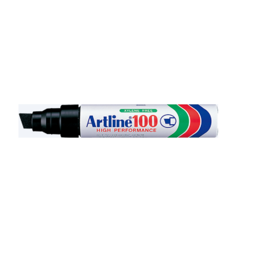 ARTLINE EK100 Chisel Black Marker
