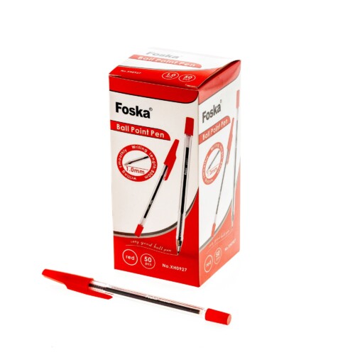 FOSKA Ballpoint Pen 1.0mm Red