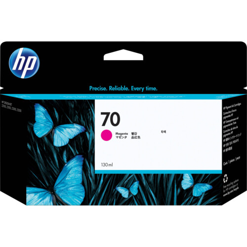 Hp #70 Magenta Ink Cartridge 130Ml