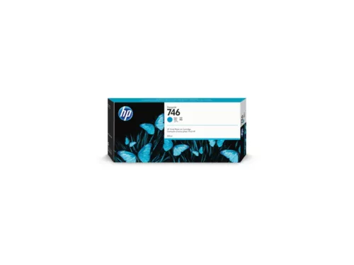 Hp #746 Cyan Ink Cartridge 300Ml For Designjet Z6 And Z9 Ser