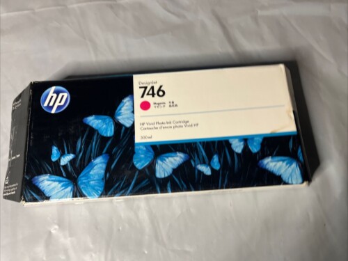 Hp #746 Magenta Ink Cartridge 300Ml For Designjet Z6 And Z9