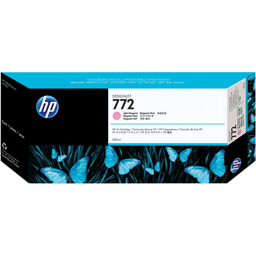 Hp #772 Light Magenta Designjet Ink Cartridge 300Ml