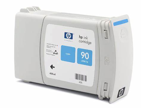Hp #90 Cyan Ink Cartridge 400Ml