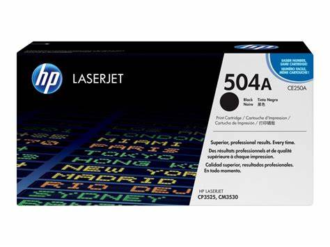 Hp 504A Black Original Laserjet Toner Cartridge -5000 Page Yield