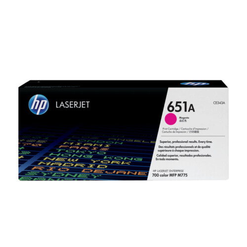 Hp 651A Magenta Original Laserjet Toner Cartridge -16000 Page Yield