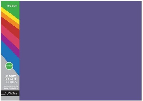 Premium deep tint folder 204gsm Purple
